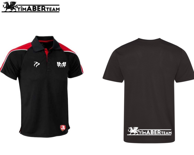 AUMHC CK Black Red Training Polo